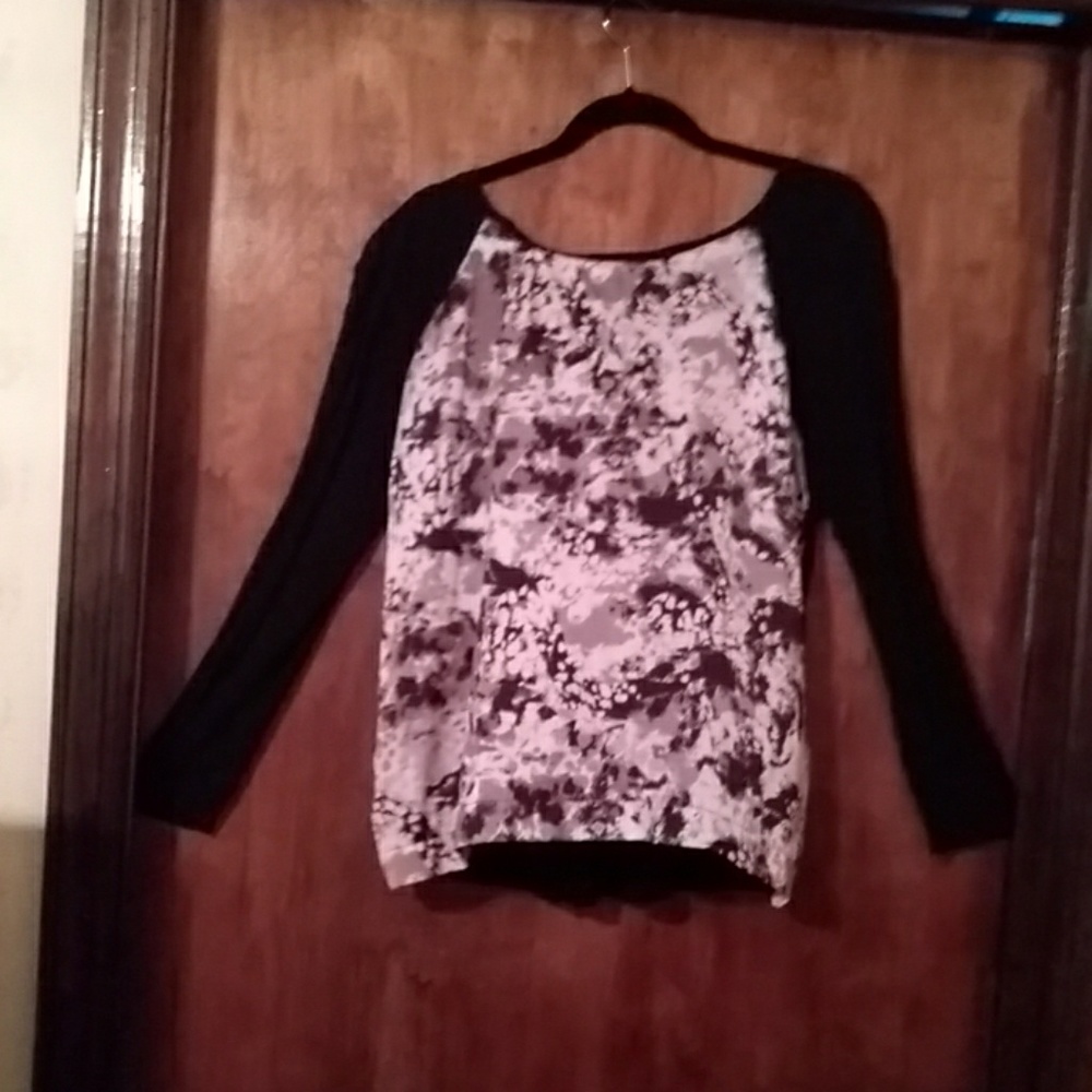 Multicolored Long-sleeve Top